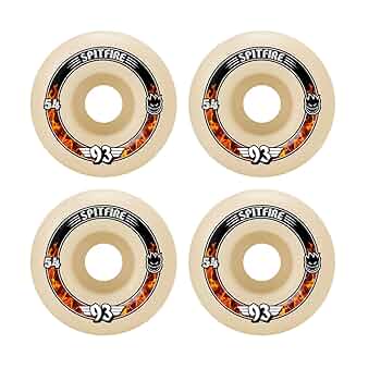 SPITFIRE 93 DURO ソフトスライダー SPITFIRE WHEELS FORMULA FOUR SOFT SLIDERS 93DU RADIAL (54MM